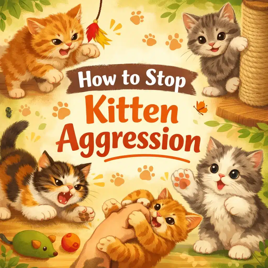 How to Calm an Aggressive Kitten and Encourage Gentle Play