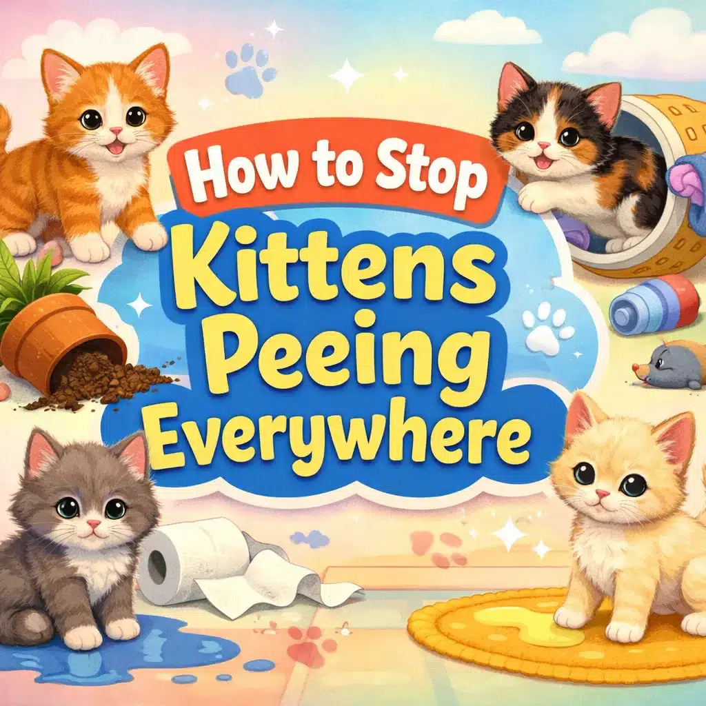 Simple Steps to Prevent Your Kitten From Peeing Around the House