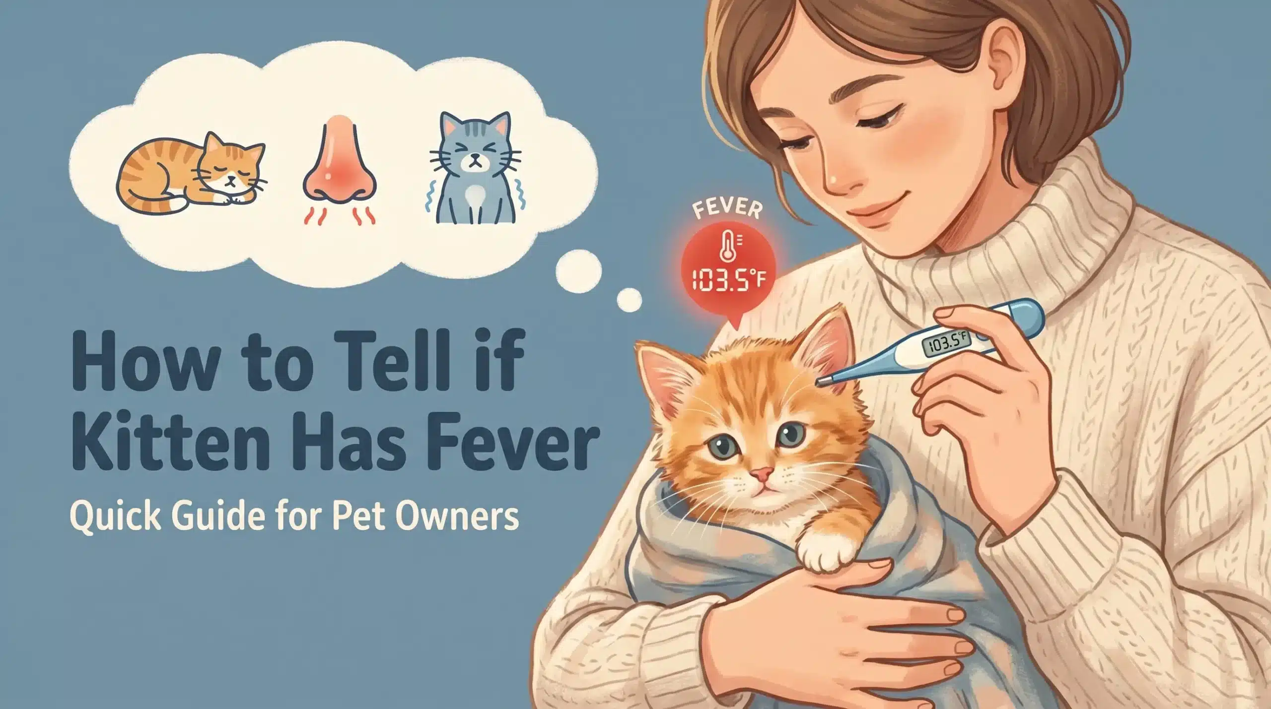 How to Tell if Kitten Has Fever Quick Guide for Pet Owners