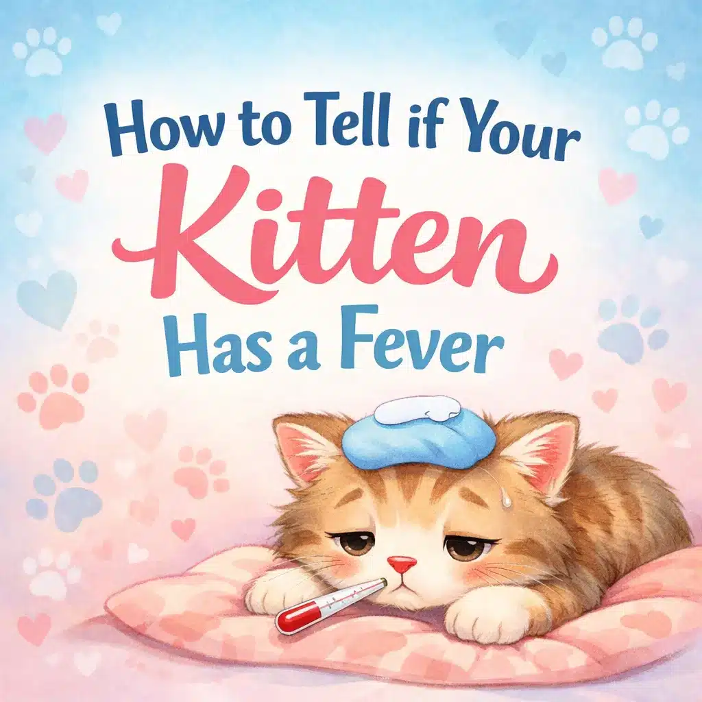 How to Tell if Kitten Has Fever Quick Guide for Pet Owners