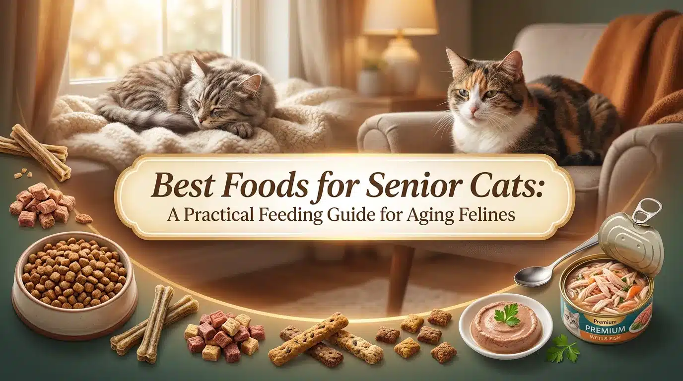 Best Foods for Senior Cats- A Practical Feeding Guide for Aging Felines