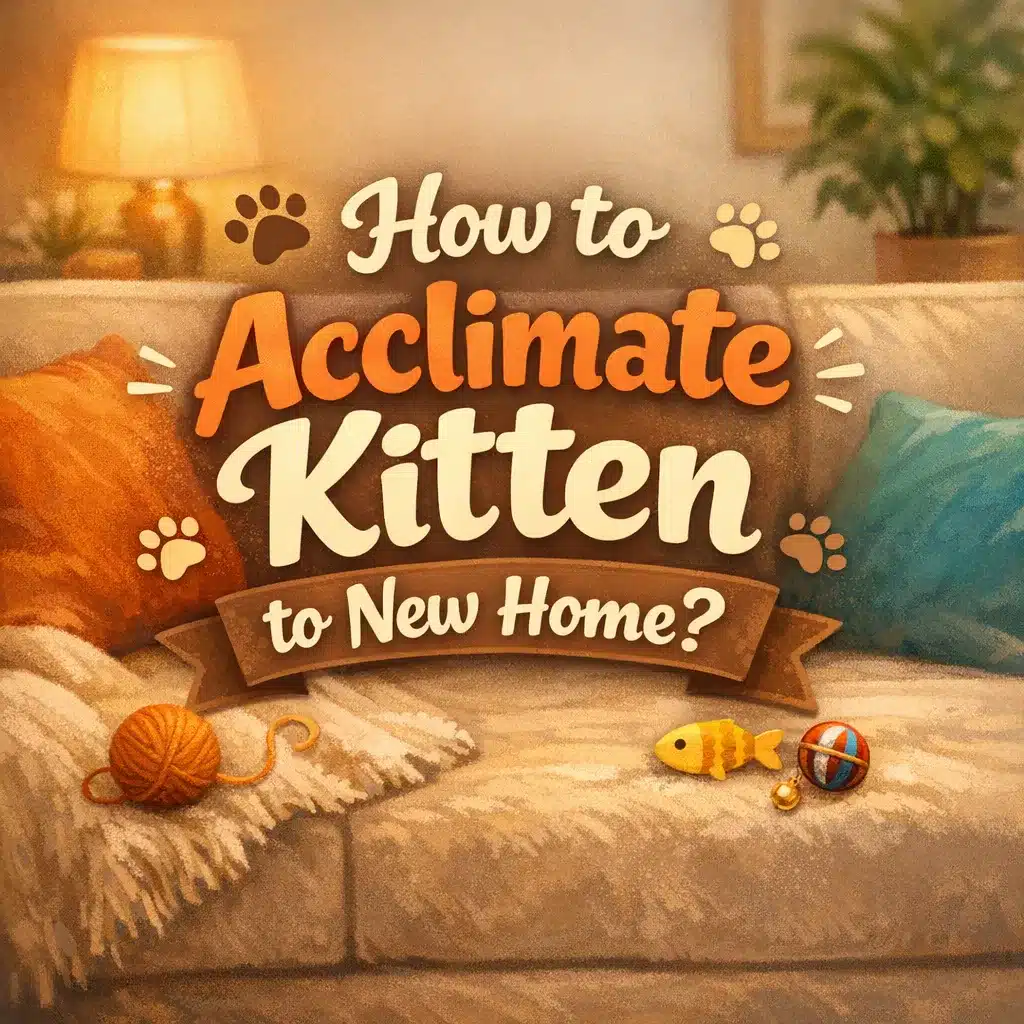 How to Acclimate Kitten to New Home and Avoid Common Mistakes
