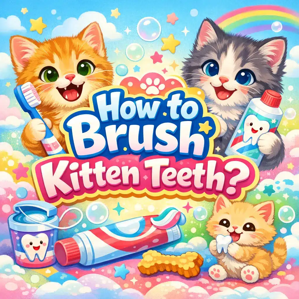How to Brush Kitten Teeth for First-Time Pet Owners