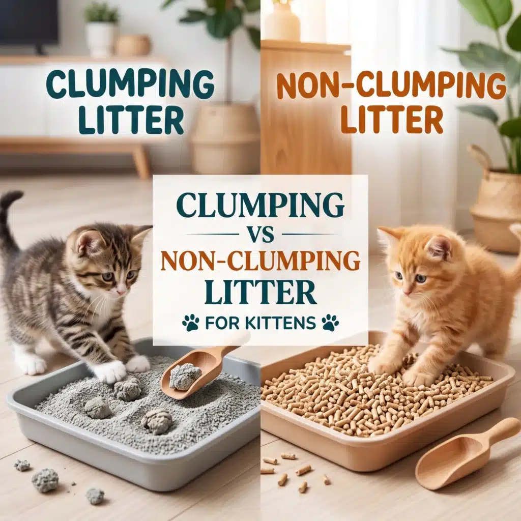 Clumping vs Non Clumping Litter for Kittens A Parent’s Guide