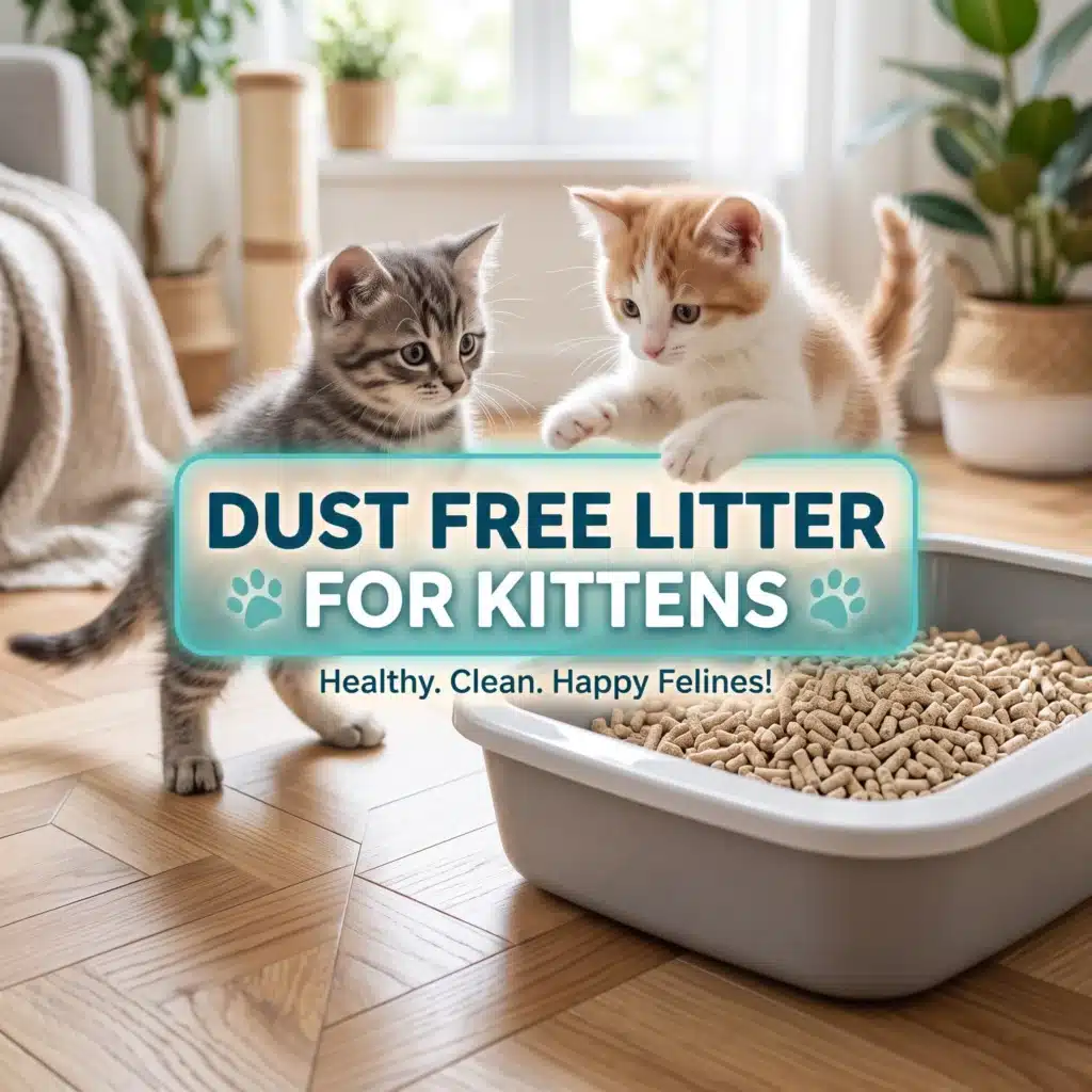 7 Highly Rated Dust Free Litters for Young Cats