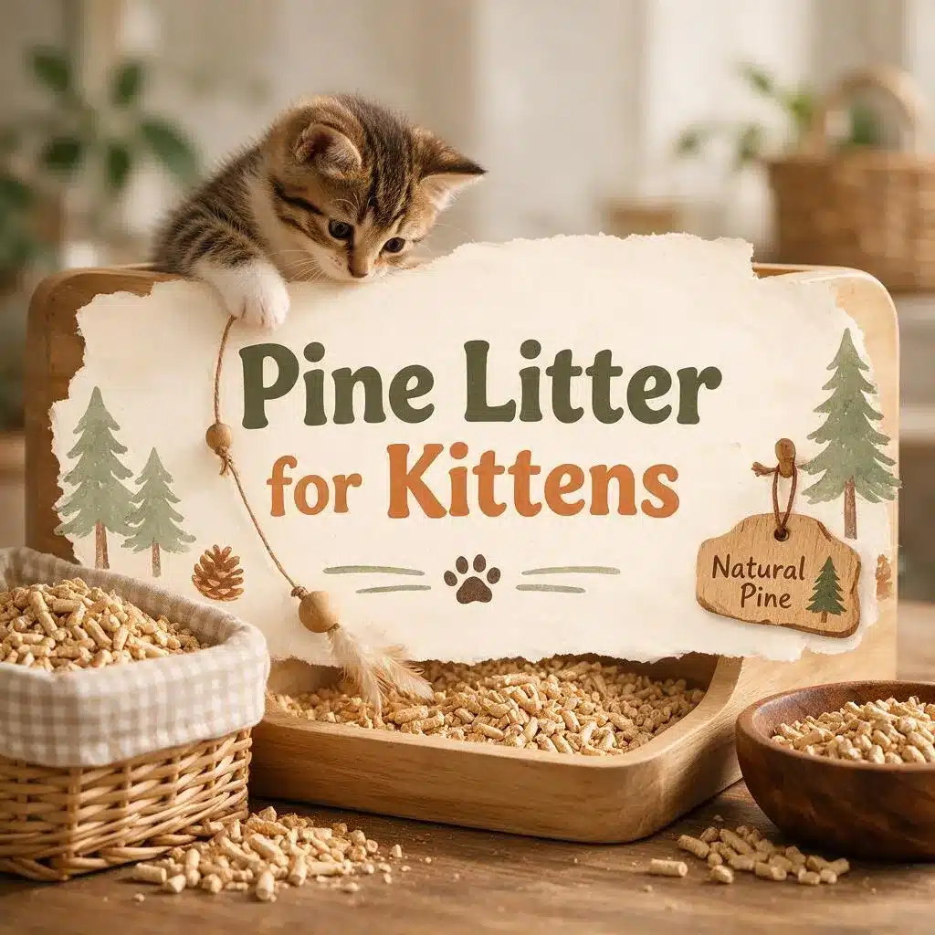 Pine Litter for Kittens: What to Know Before Buying