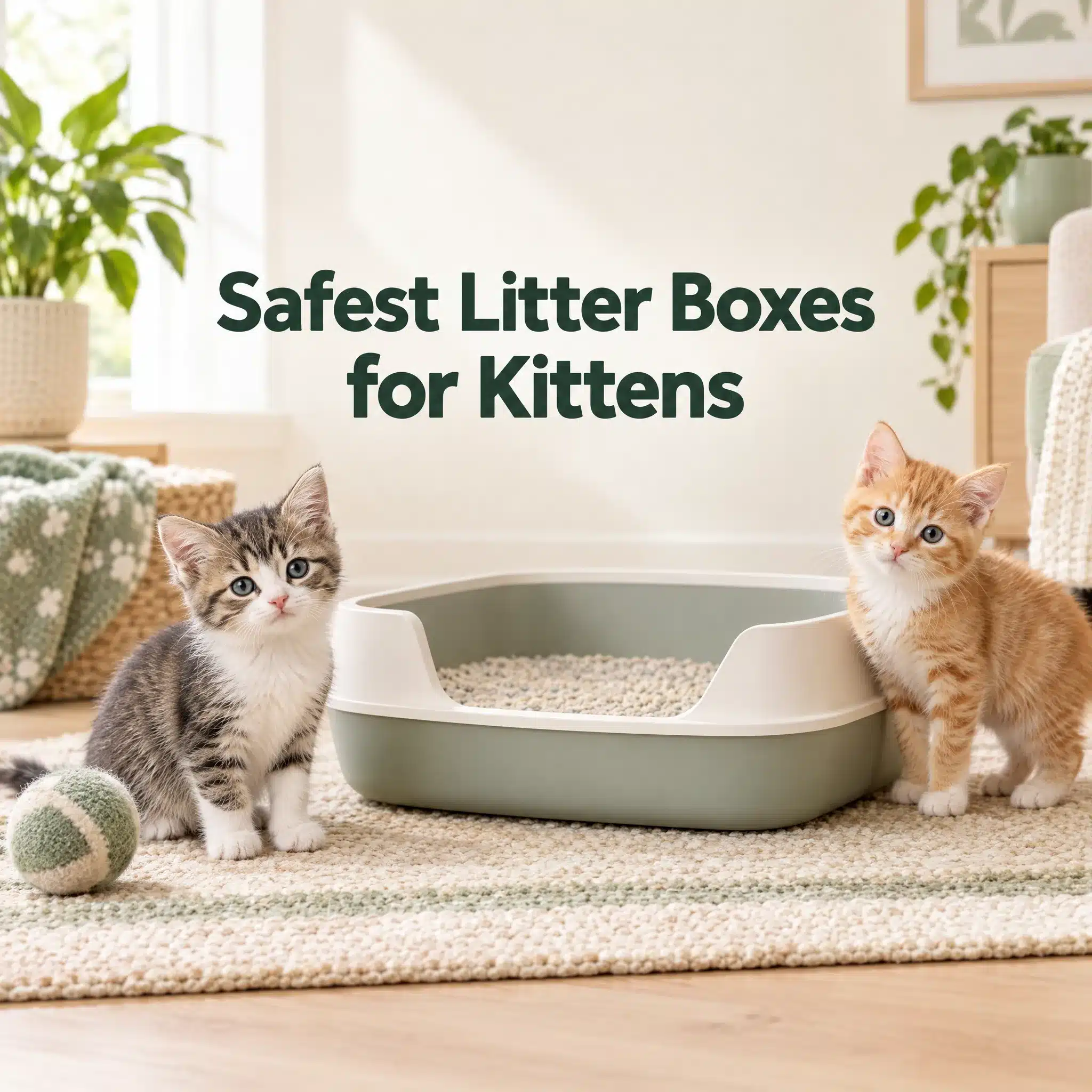 Safest Litter Boxes for Kittens