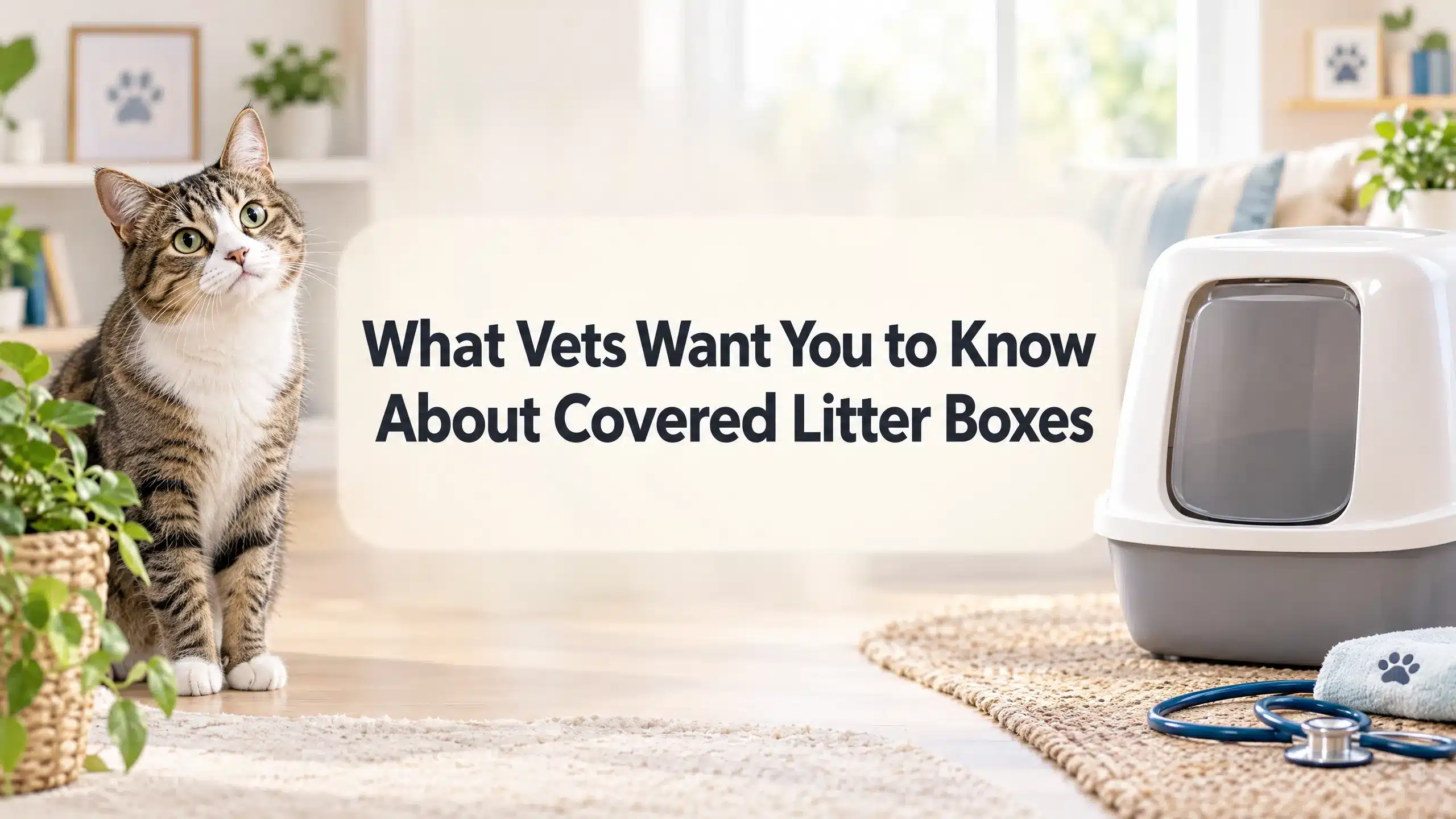 What Vets Want You to Know About Covered Litter Boxes