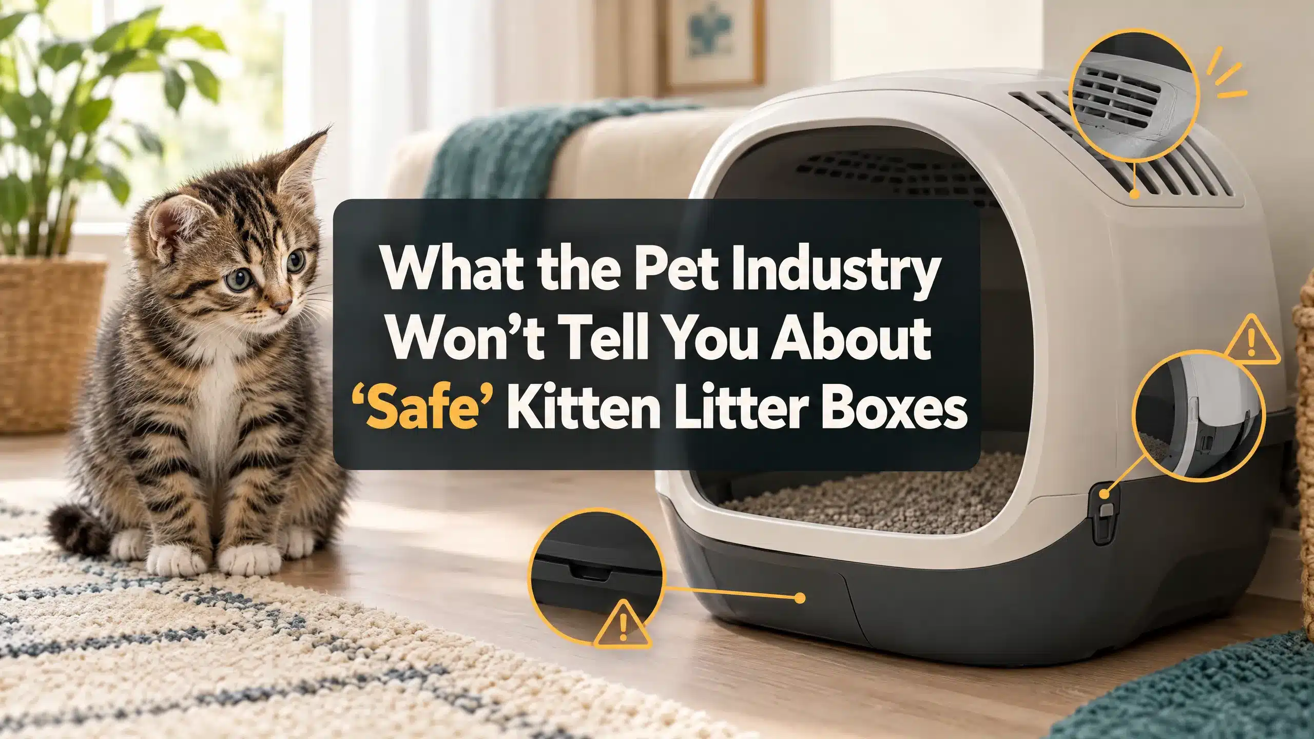 What the Pet Industry Will Not Tell You About Safe Kitten Litter Boxes